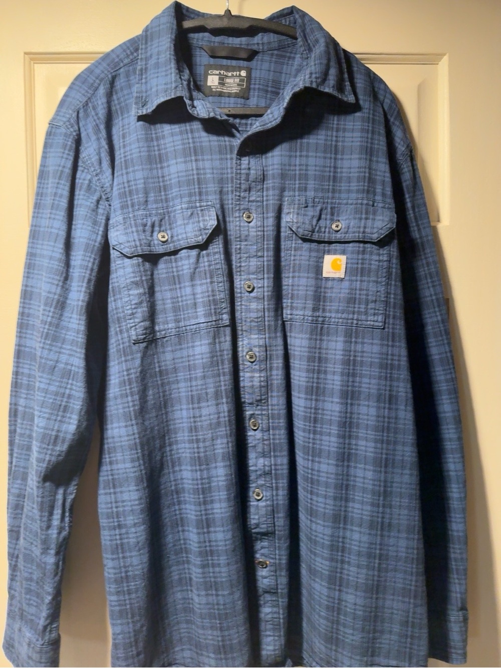 Carhartt Loose Fit Plaid Button Shirt LT